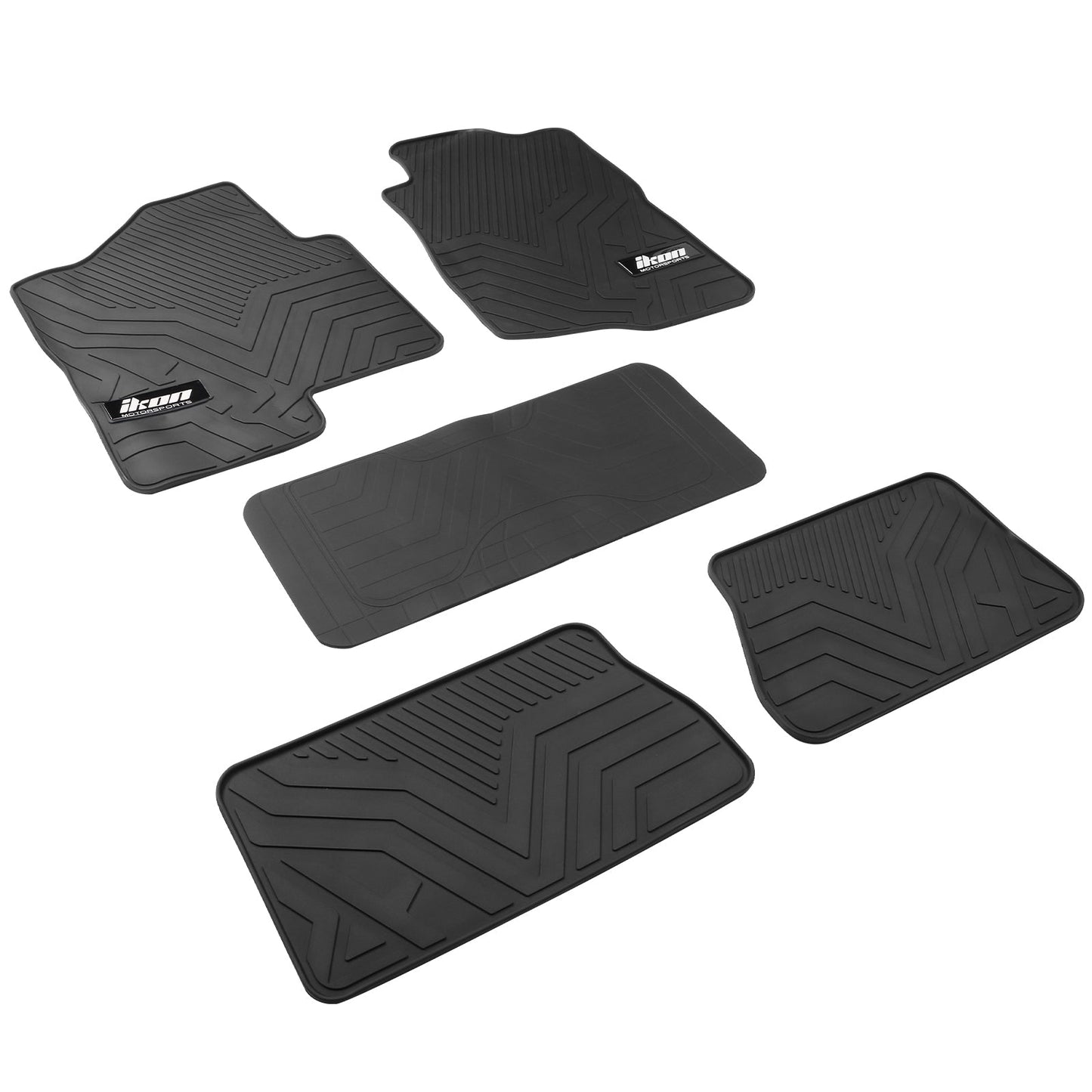 2007-2013 Chevy Silverado Latex Floor Mat All Weather Carpet 5PC