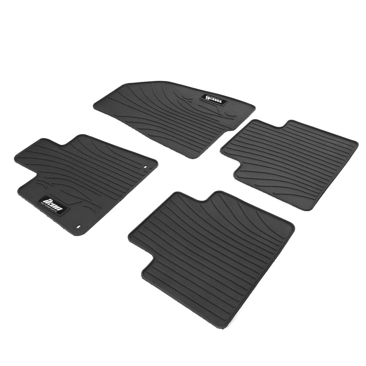 2018-2022 Honda Accord Latex Floor Mats All Weather Carpets 5PC