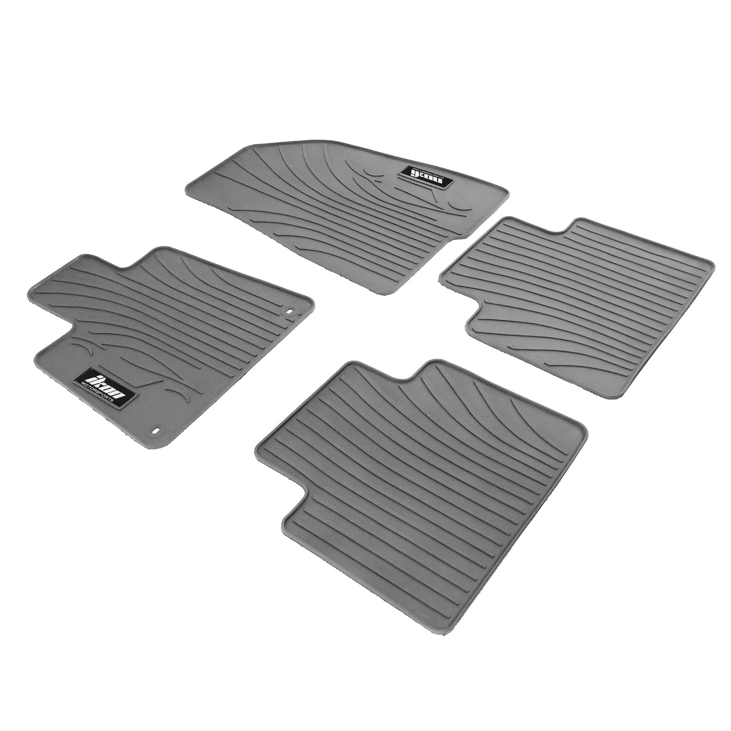 2018-2022 Honda Accord Latex Floor Mats All Weather Carpets 5PC