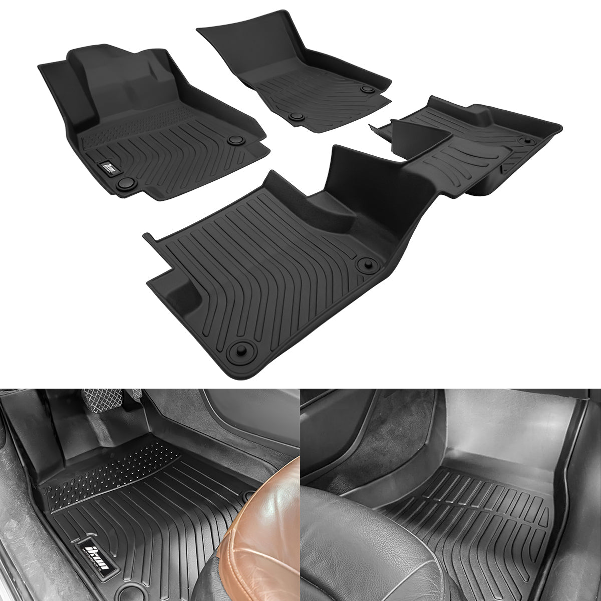 2012-2018 Audi A6 A7 RS7 S6 S7 3D Floor Mats All Weather TEP Carpets