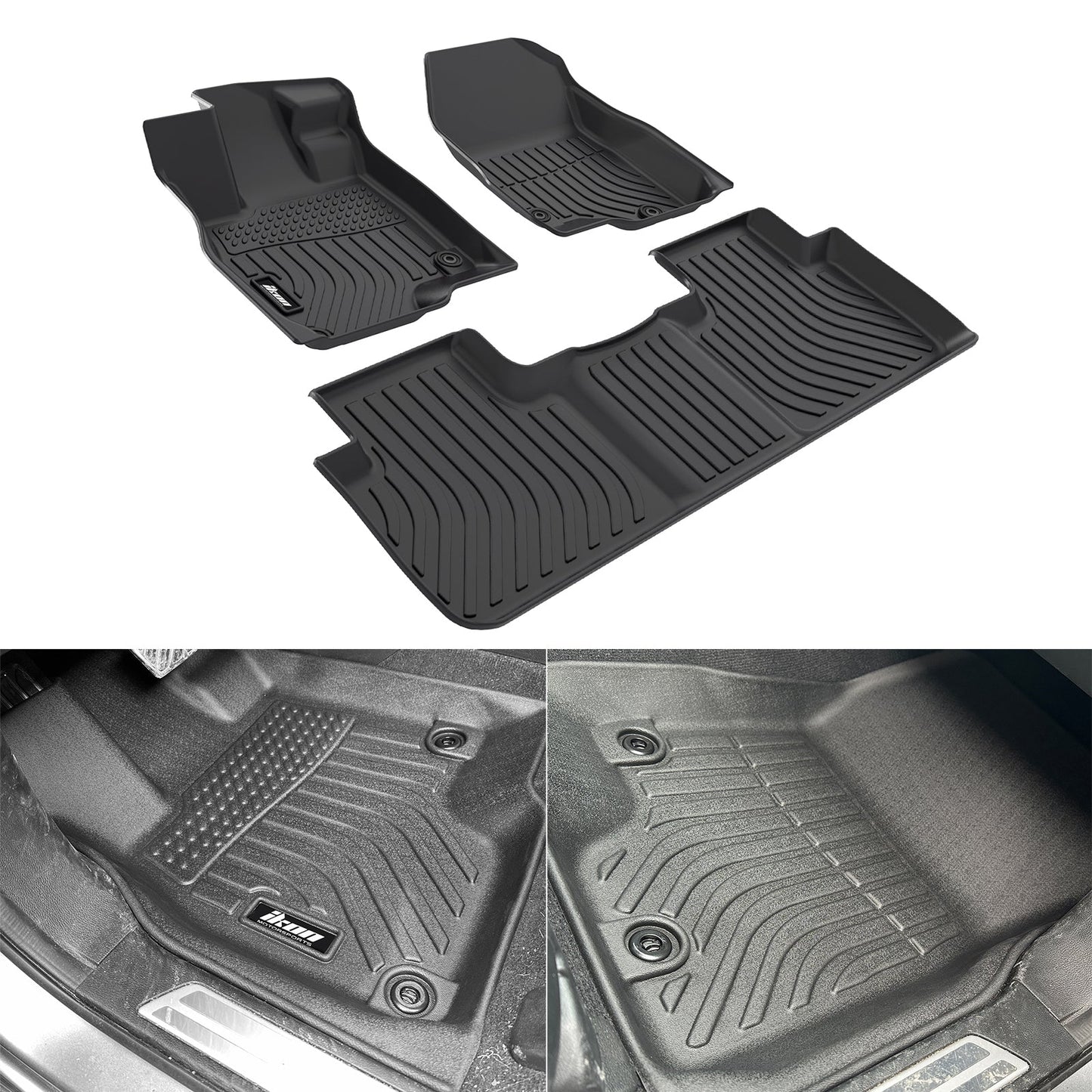 2019-2025 Acura RDX 5-Seat 3D Floor Mats All Weather TEP Carpets 3PCS