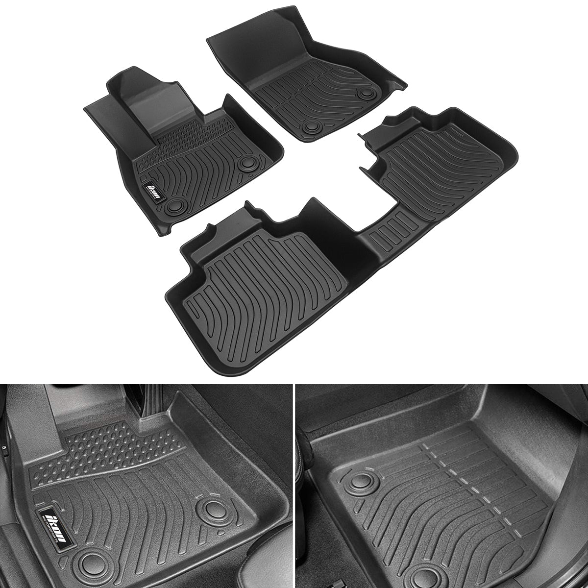 2016-2023 BMW X1 F48 X2 F39 3D Floor Mats All Weather TEP Carpets