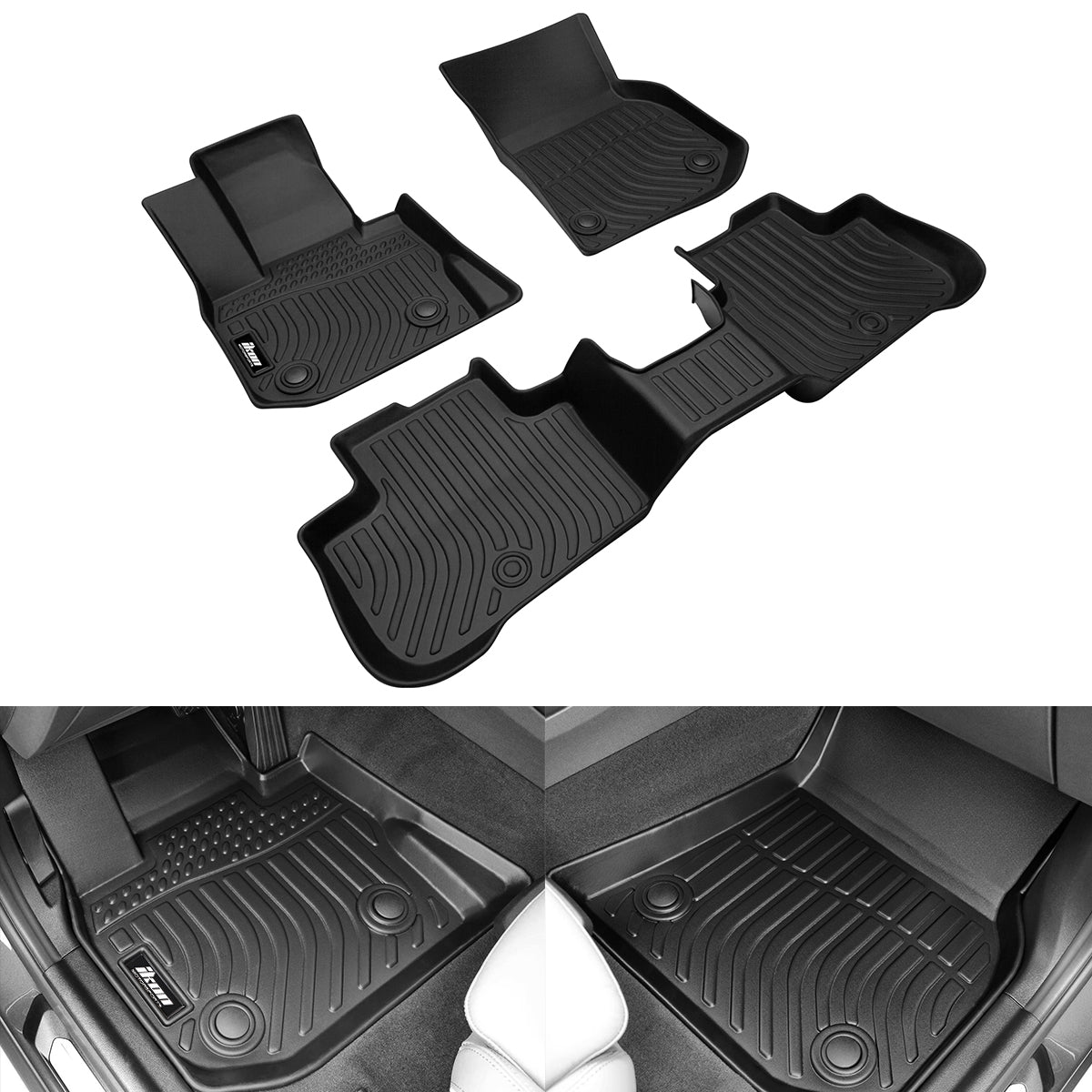 2018-2024 BMW X3 G01 X3M F97 2019-2025 X4 G02 X4M F98 3D Floor Mat TEP