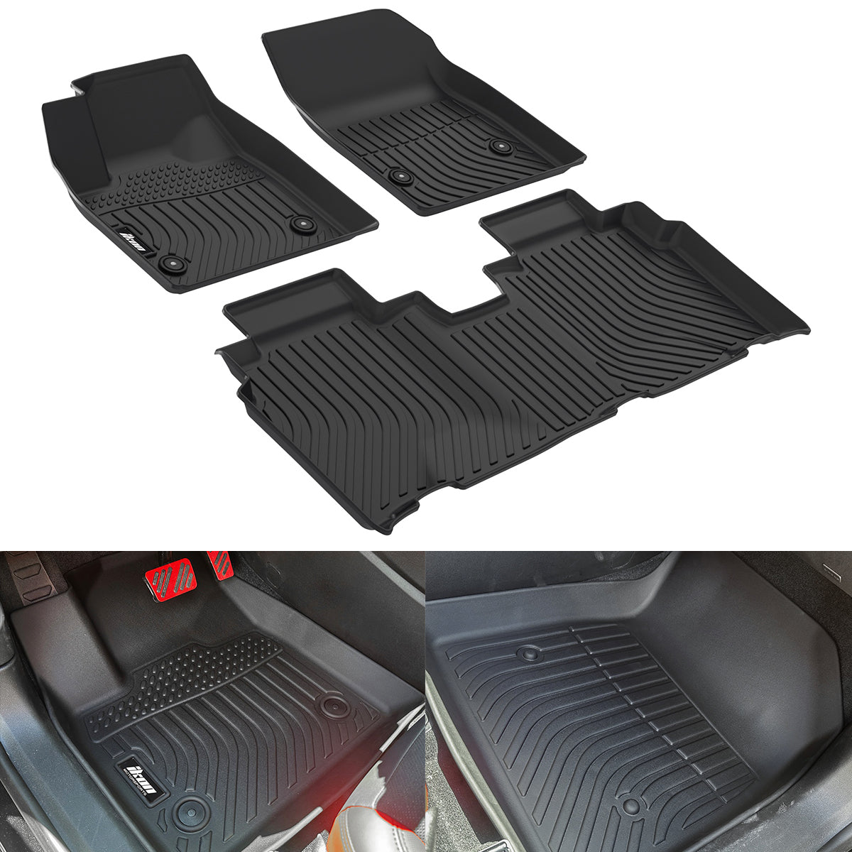 2024-2025 Chevy Blazer EV 23-25 Cadillac Lyriq Floor Mats Liner TPE