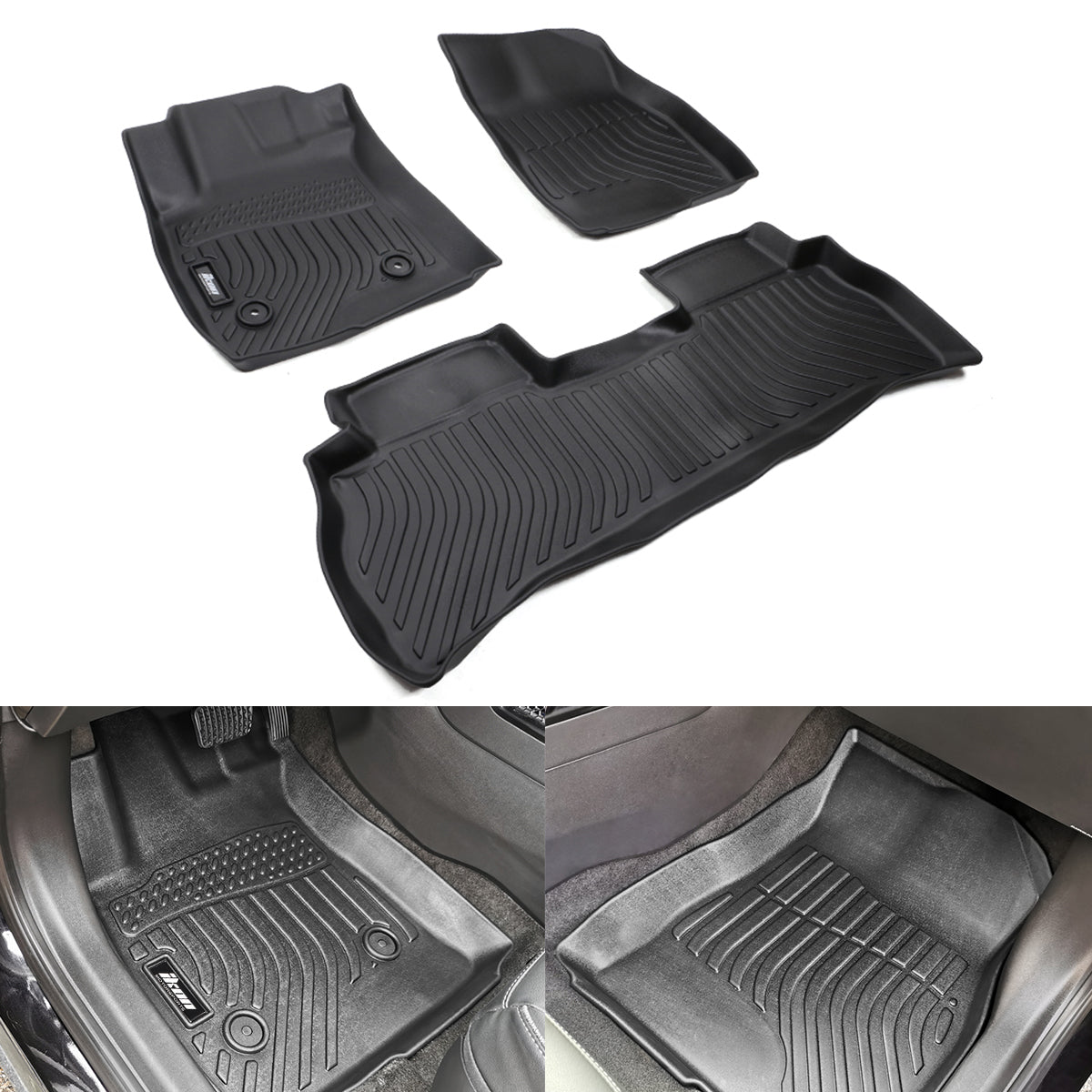 Car Floor Mat for 2021-2025 Chevrolet Trailblazer FWD All Weather TPE