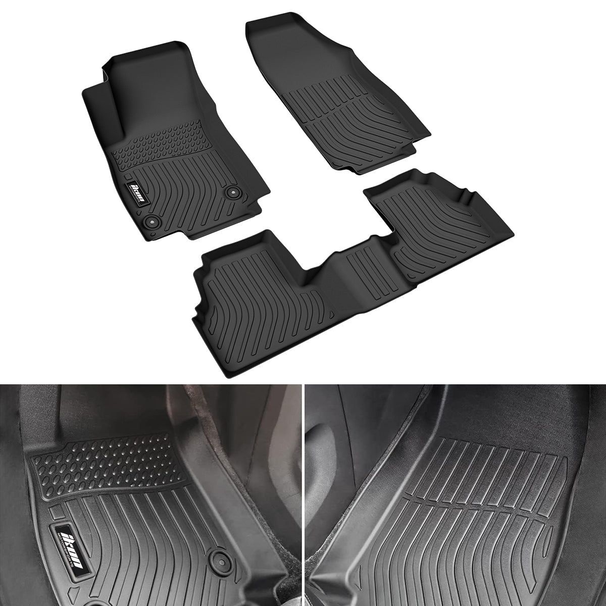 2014-2023 Chevy Trax Buick Encore 3D Floor Mats All Weather TEP Carpet