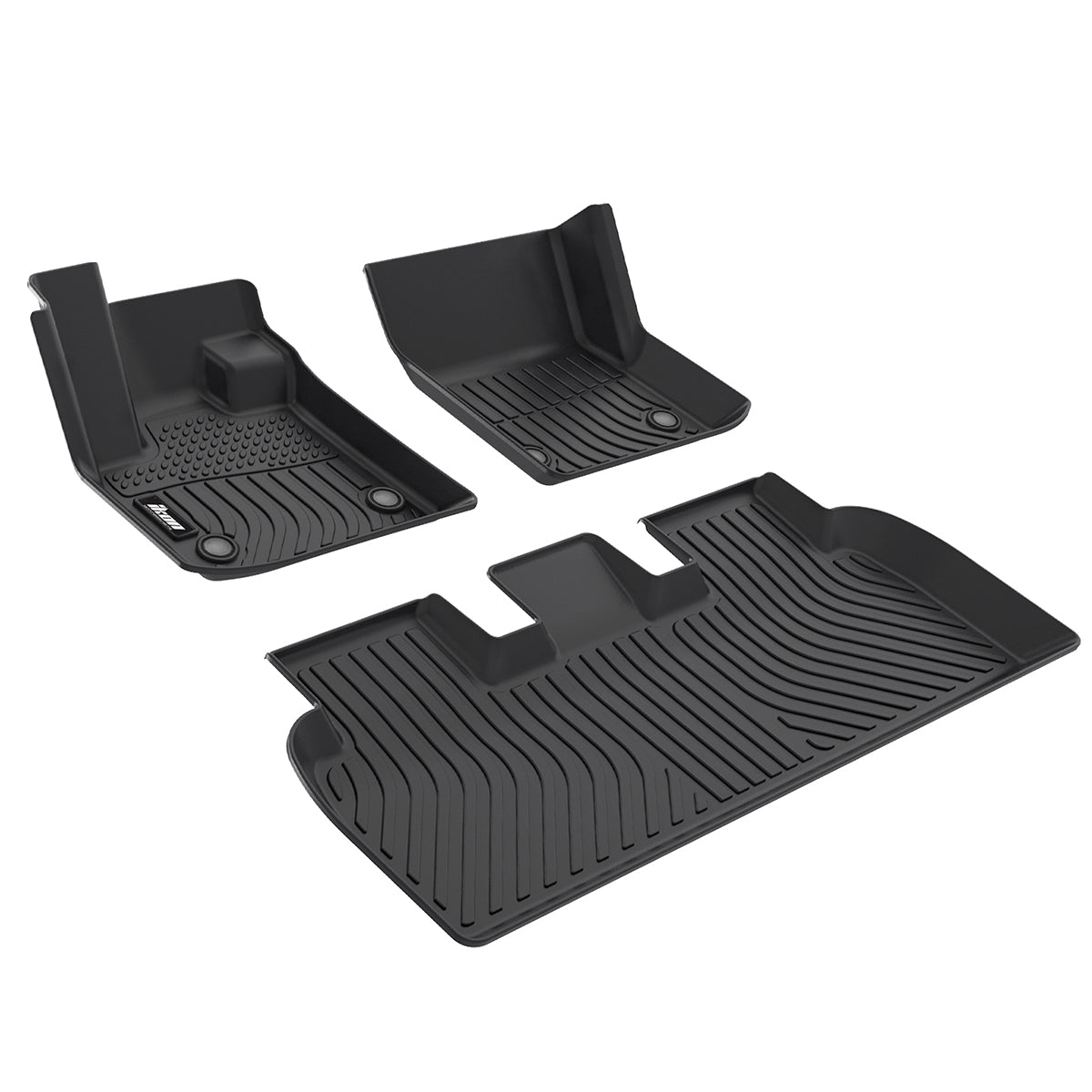 2023-2024 Fisker Ocean 3D Floor Mats All Weather Carpet TPE 3PCS