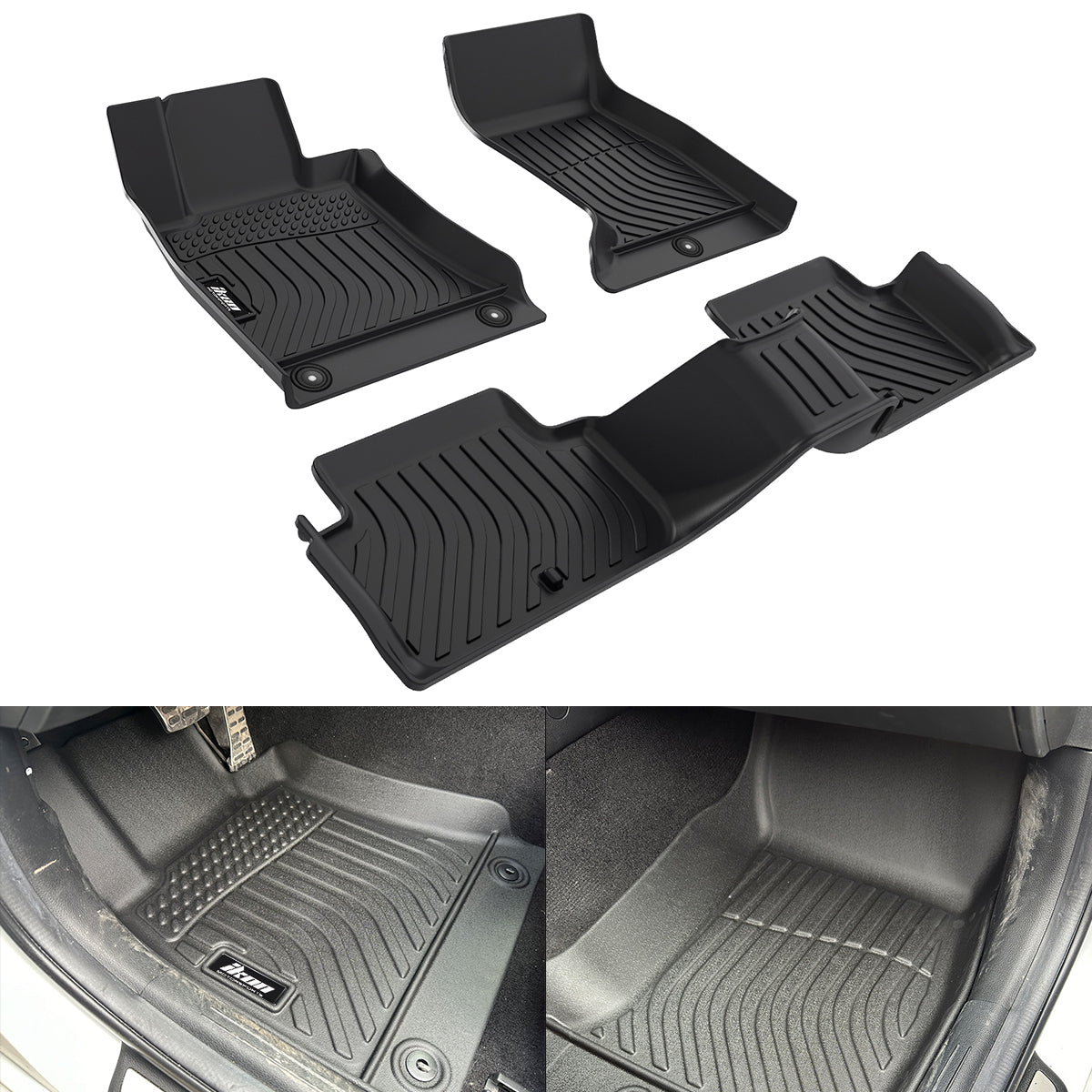 2019-2025Â Genesis G70 AWD Heavy Duty Floor Mats 3D Carpet Liner TPE
