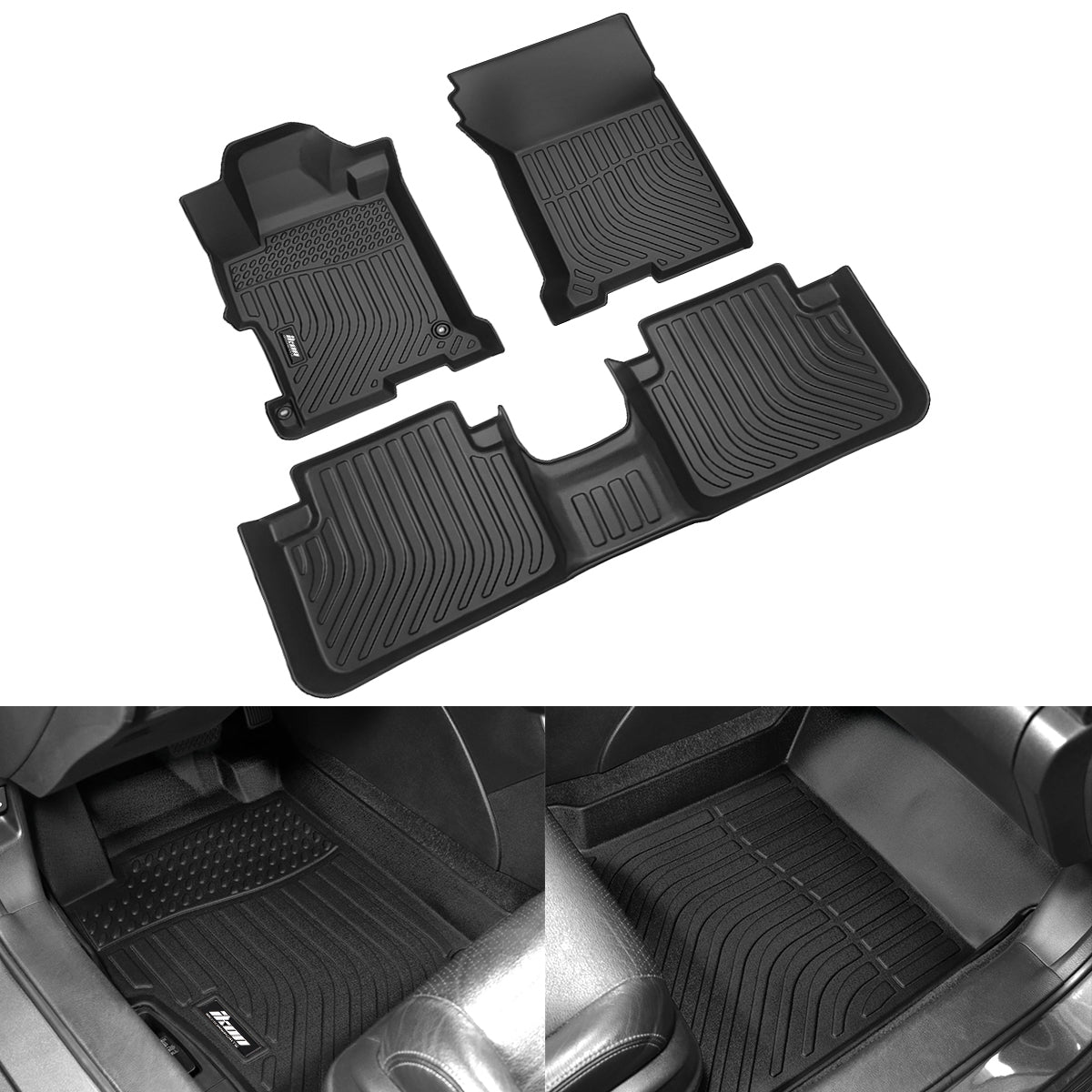 Car Floor Mat for 2013-2017 Honda Accord All Weather 3D Carpet TPE
