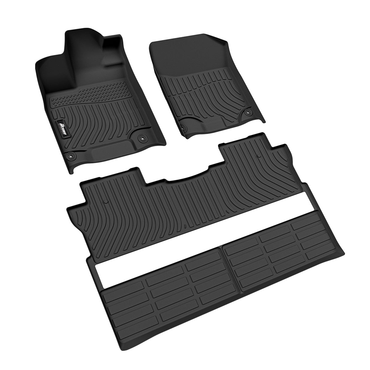 2017-2024 Honda Ridgeline Heavy Duty Floor Mats 3D Carpet Liner TPE