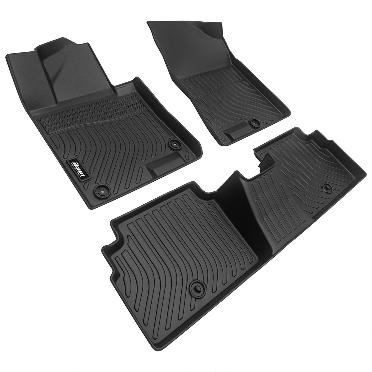 2020-2025 Hyundai Sonata 21-24 Kia K5 FWD 3D TPE Floor Mats Guard 3PCS