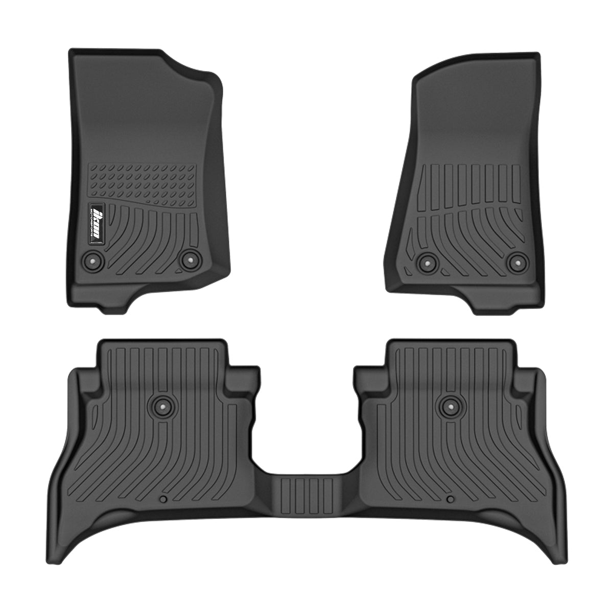 Car Floor Mat for 2021-2025 Jeep Wrangler 4xe All Weather 3D Liner TPE