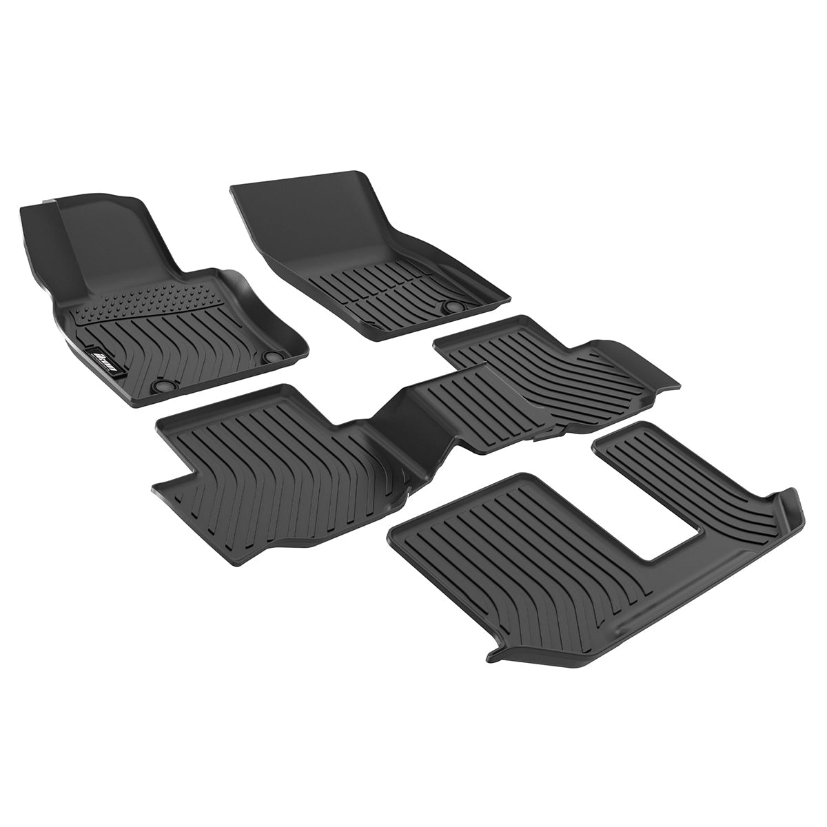 2024-2025 Mazda CX-90 & CX-90 PHEV 8-Passenger Floor Mats Liners TPE