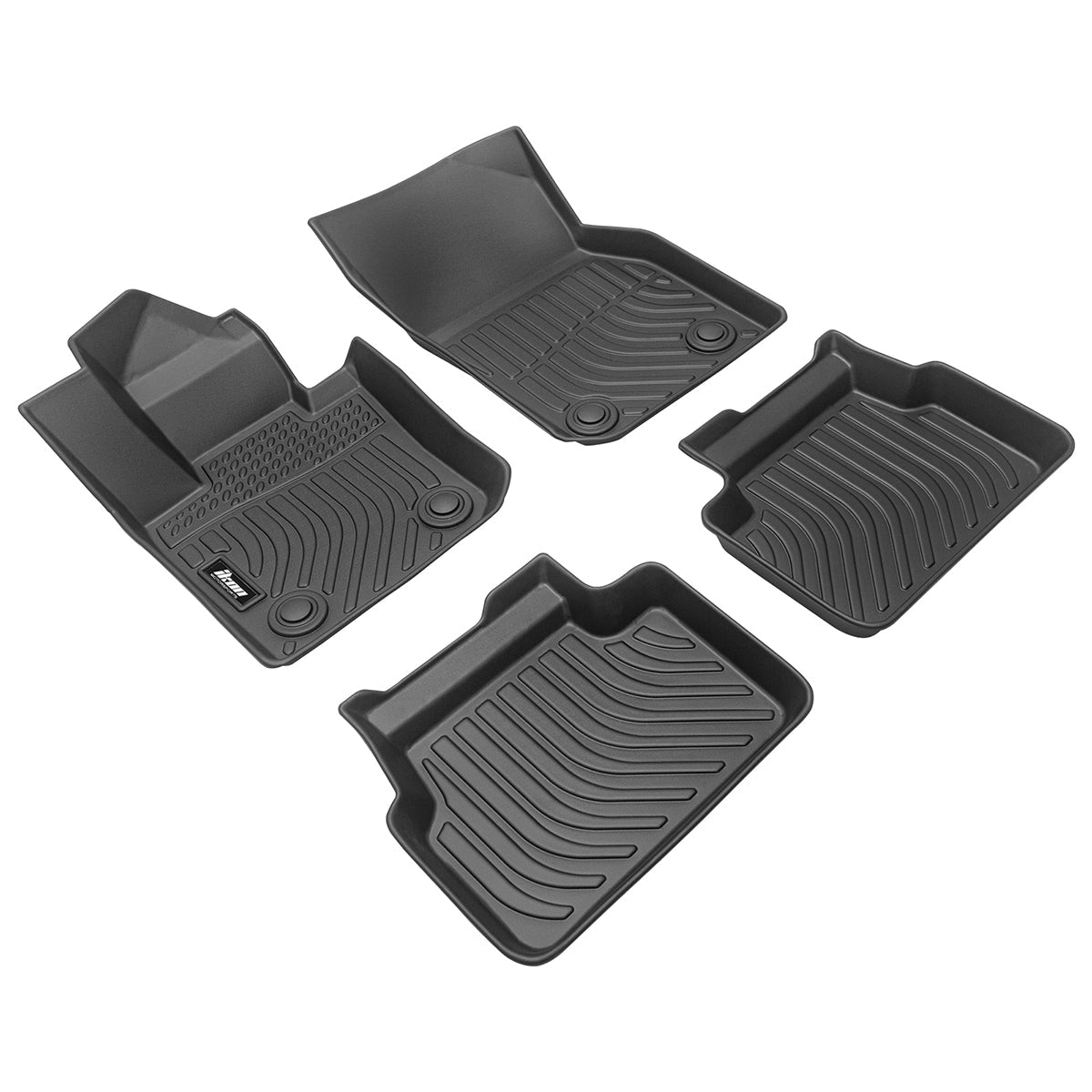 2015-2024 Mini Cooper F55 Hardtop 4-Door 3D Heavy Duty Floor Mats TPE