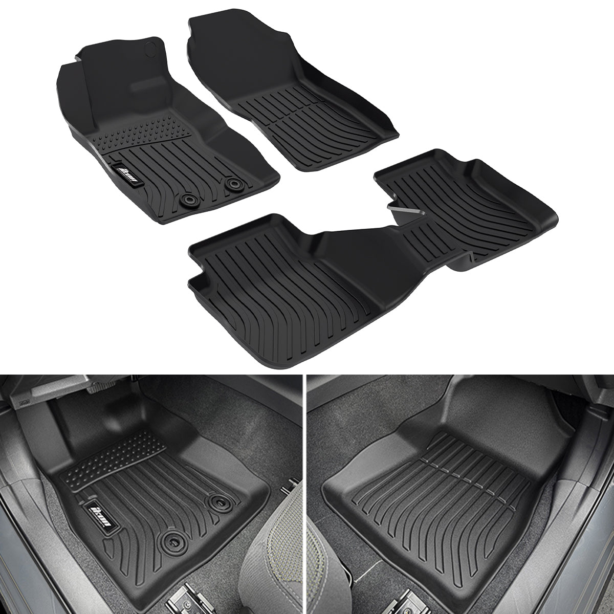 2024 Subaru Crosstrek All Weather 3D Floor Mats Carpet Liner Guard TPE