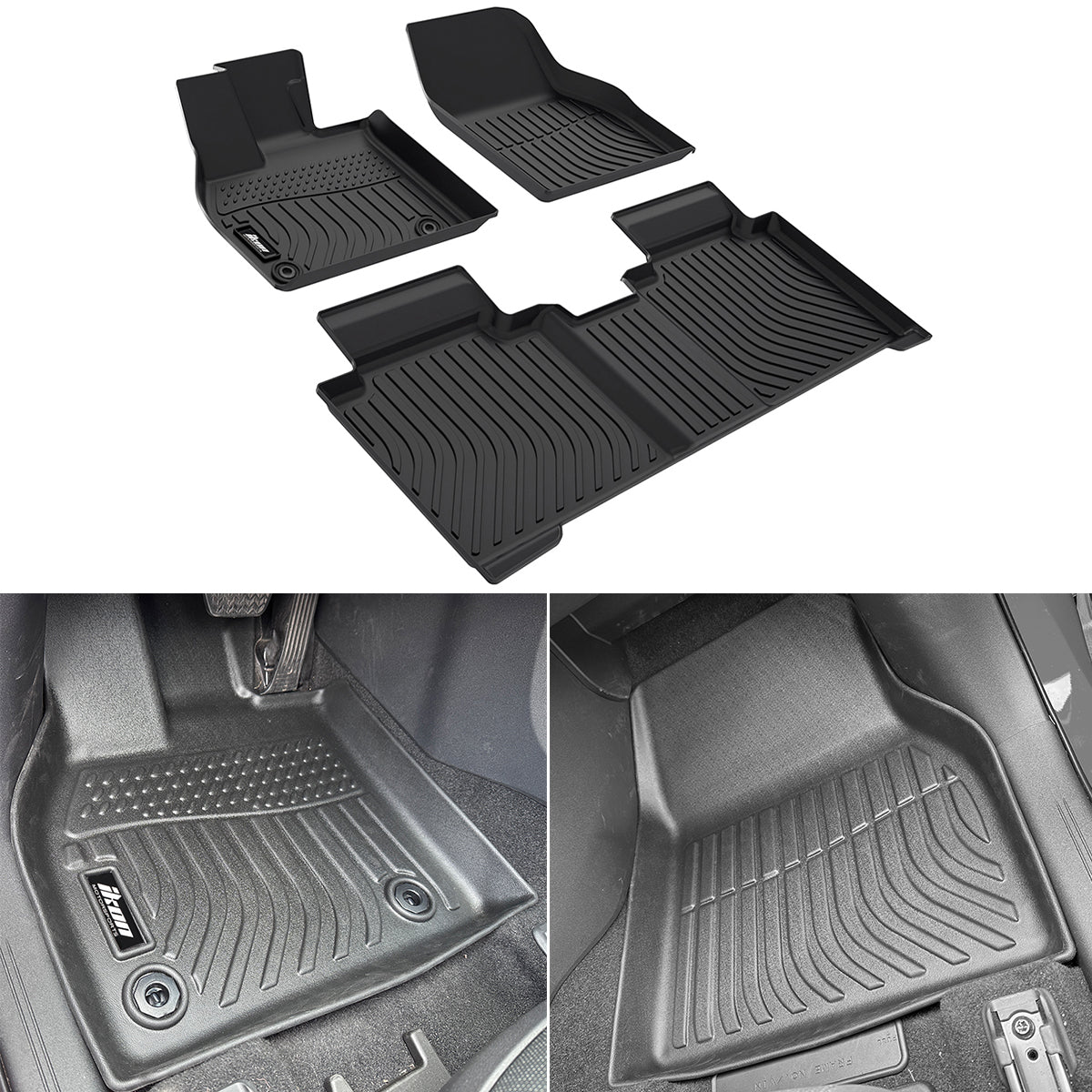 2023-2024 Subaru Solterra/Toyota bZ4X Floor Mats TPE 3D Carpets Liner
