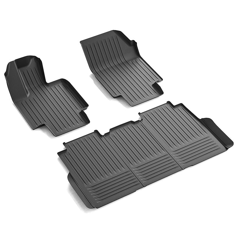 2023-2024 Tesla Cybertruck 3D Molded Floor Mats All Weather Carpet TPE