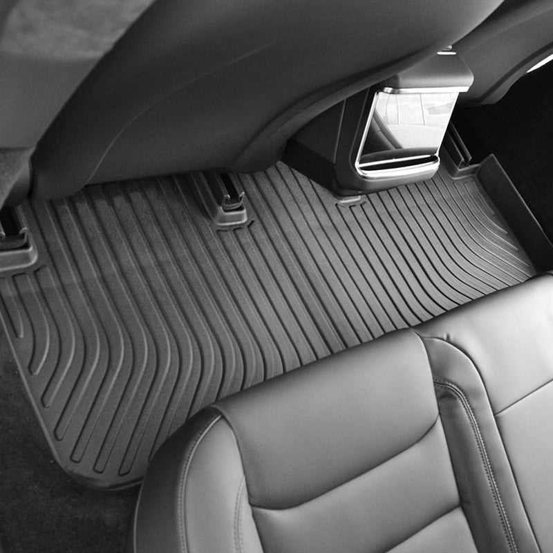 Car Floor Mat for 2021-2025 Tesla Model S All Weather 3D Molded TPE