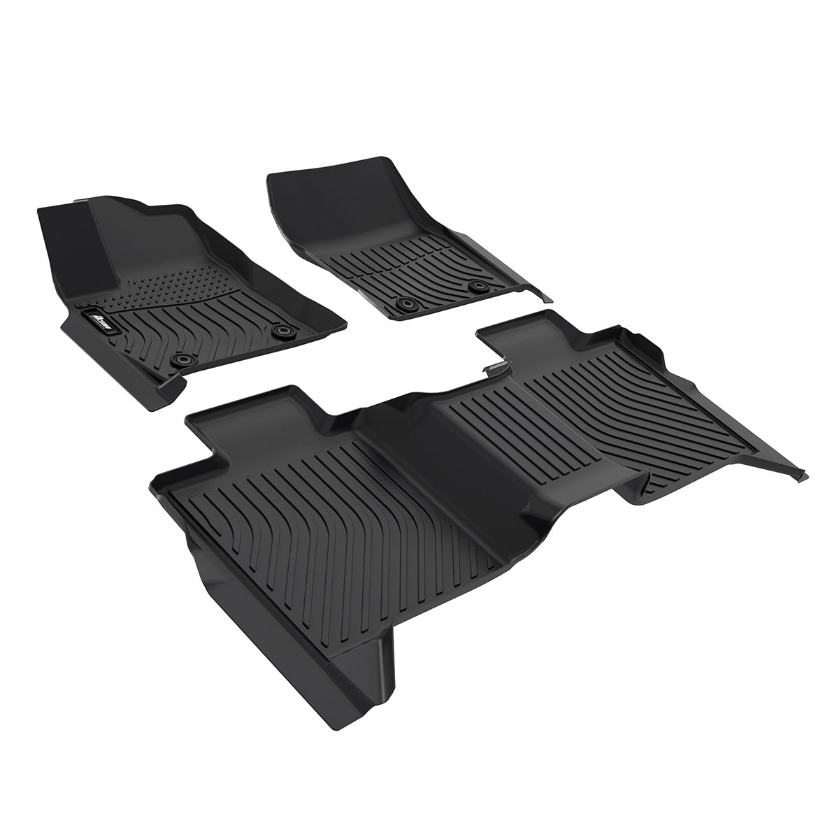 2022-2025 Toyota Tundra Crewmax Cab 3D Molded TPE Floor Mats 3PCS Set