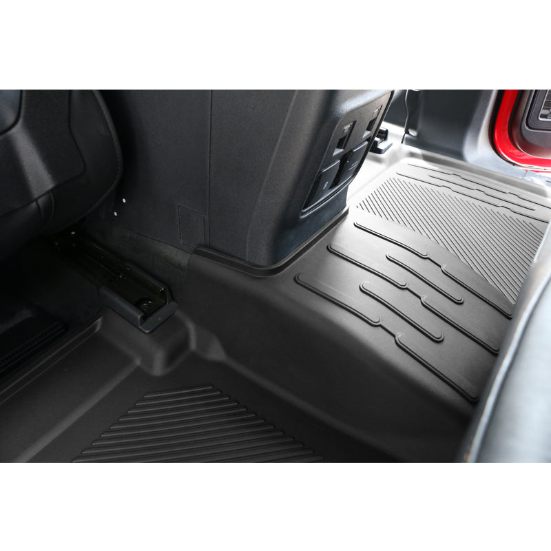 Car Floor Mat for 21-2025 Ford Bronco All Weather 3D Carpet Liner TPE