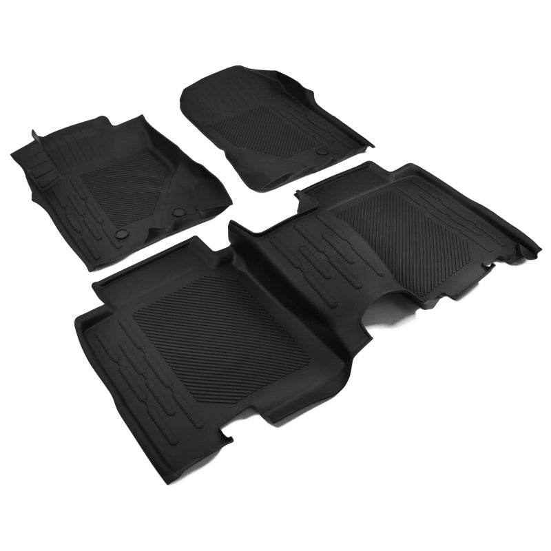 Car Floor Mat for 21-2025 Ford Bronco All Weather 3D Carpet Liner TPE