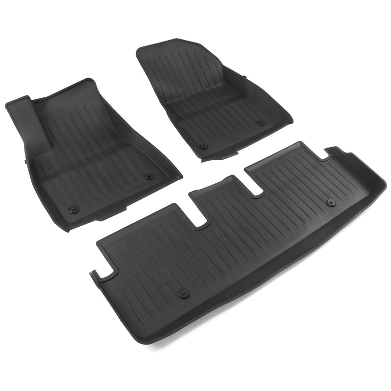 Car Floor Mat for 2017-2023 Tesla Model 3 All Weather 3D Injection TPE