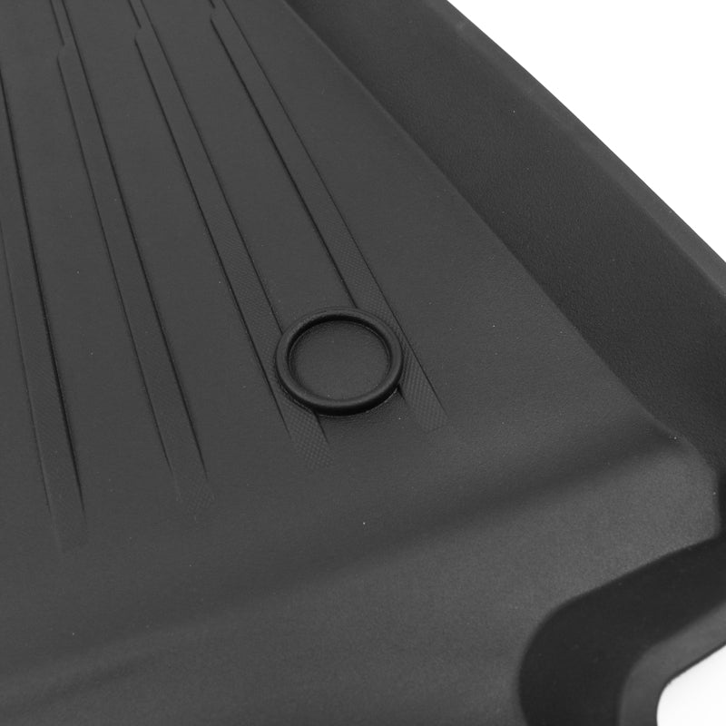 Car Floor Mat for 2020-24 Tesla Model Y 3D Black Carpets Injection TPE