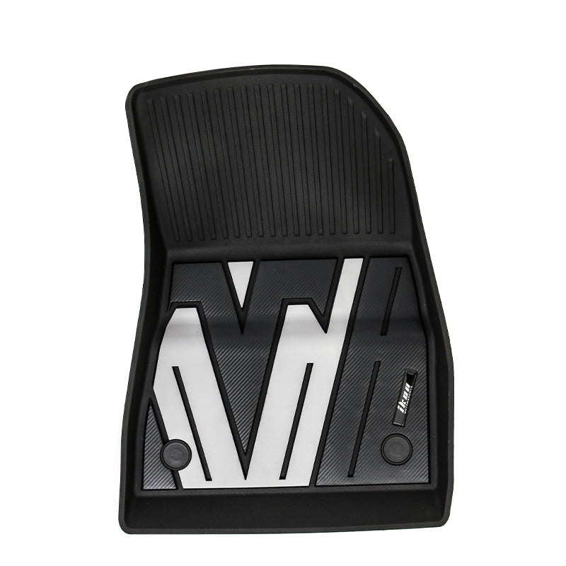 2024-2025 Tesla Model 3 3D Floor Mats Liner Black& Gray TPE Injection