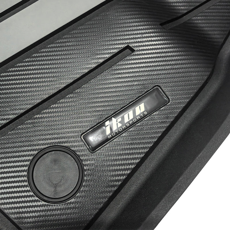 2024-2025 Tesla Model 3 3D Floor Mats Liner Black& Gray TPE Injection