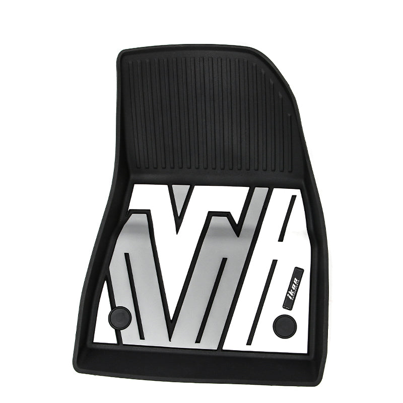 2024-2025 Tesla Model 3 3D Floor Mats Black Gray White TPE Injection