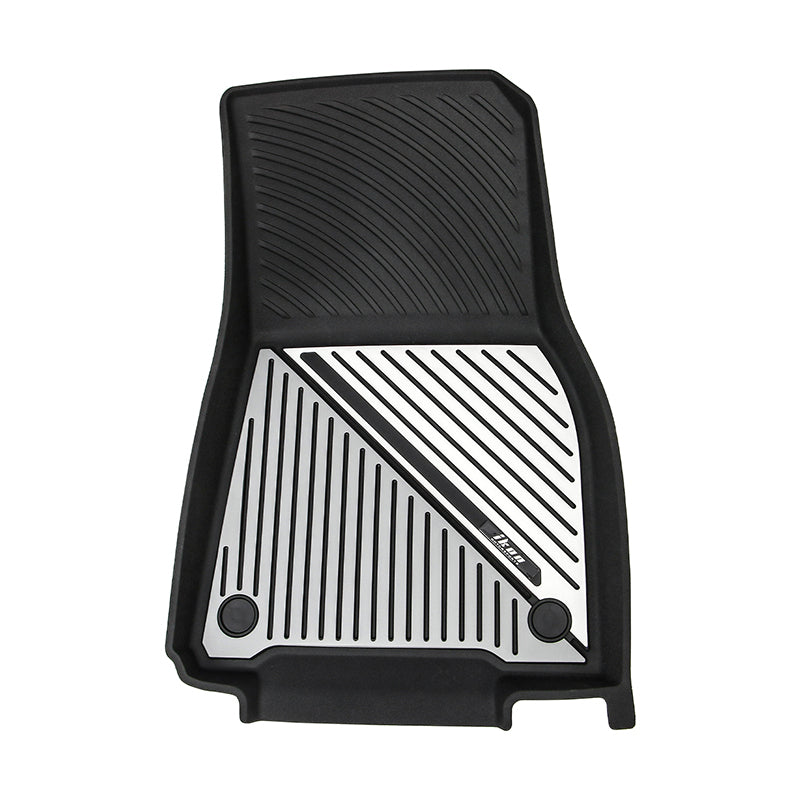 2020-2024 Tesla Model Y 3D Floor Mats Black& Gray& White TPE Injection