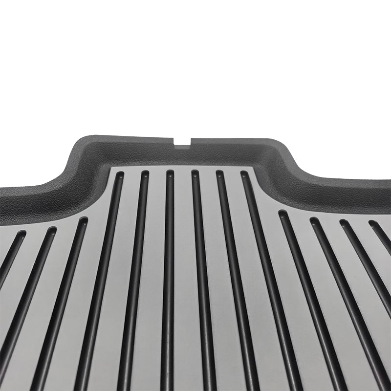 2020-2024 Tesla Model Y 3D Floor Mats Black& Gray& White TPE Injection