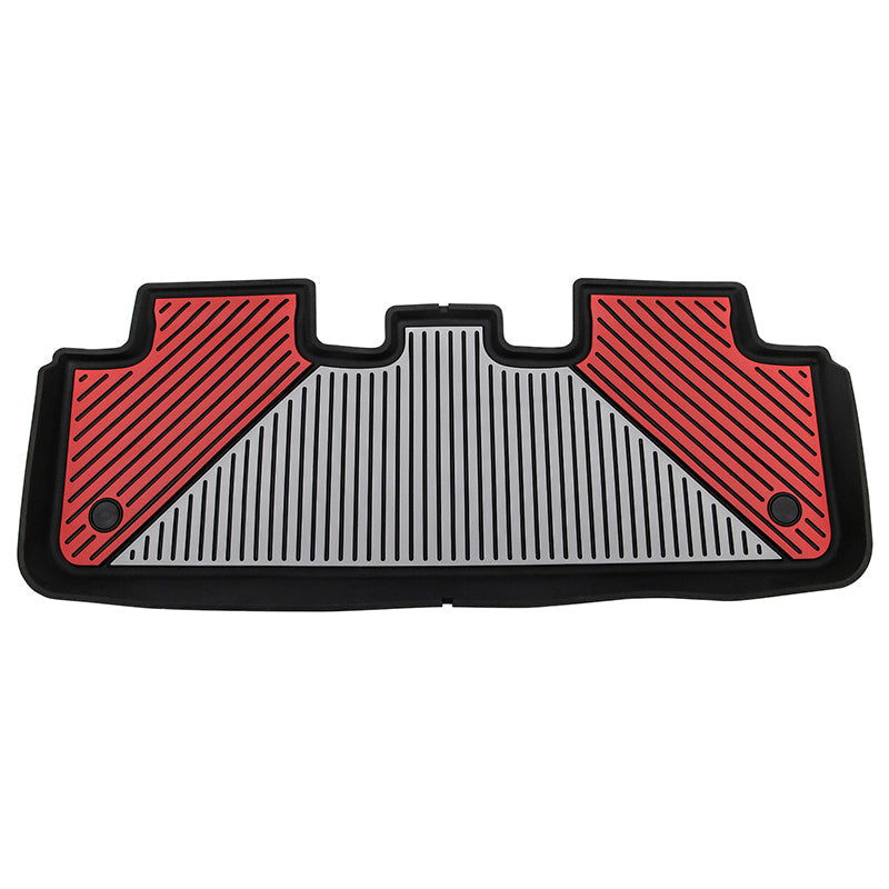 2020-2024 Tesla Model Y 3D Floor Mats Black& Gray& Red TPE Injection