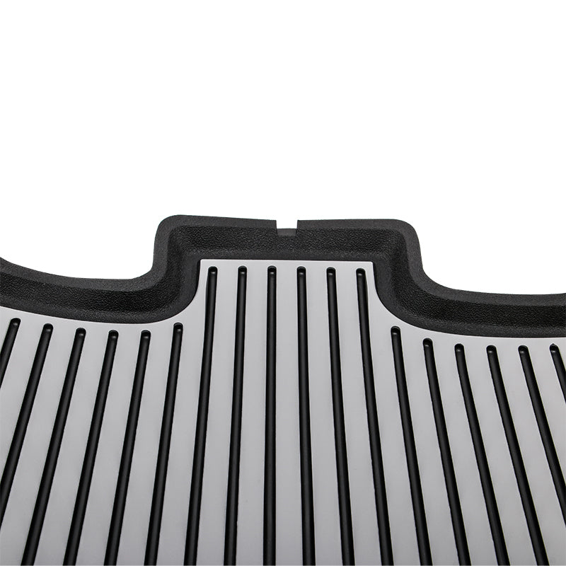 2020-2024 Tesla Model Y 3D Floor Mats Black& Gray& Red TPE Injection