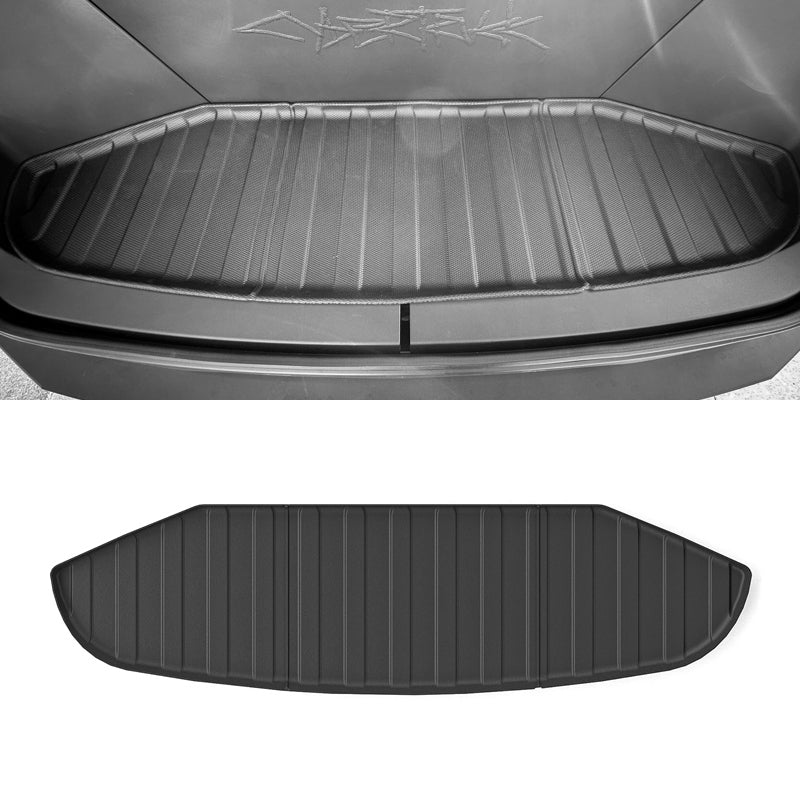 2023-2024 Tesla Cybertruck Front Storage Mat TPE Frunk Upper Lower Lin