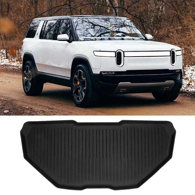 2022-2024 Rivian R1T R1S Front Storage Mat TPE Trunk Upper Cargo Liner