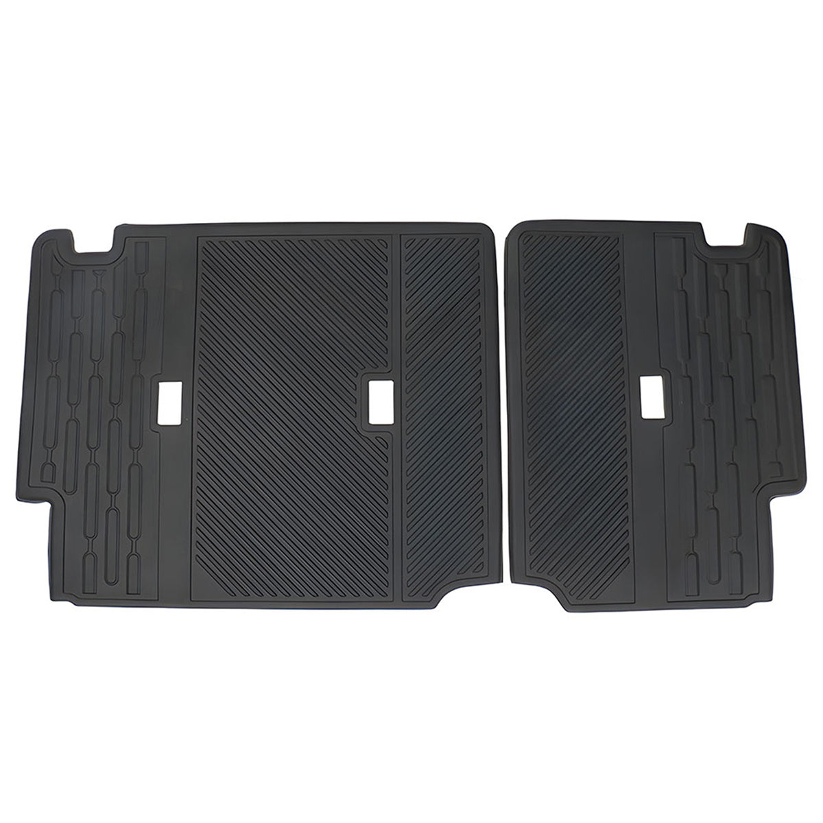 2021-2025 Ford Bronco 4Dr Black TPE Rear Seat Protector Backrest Cover