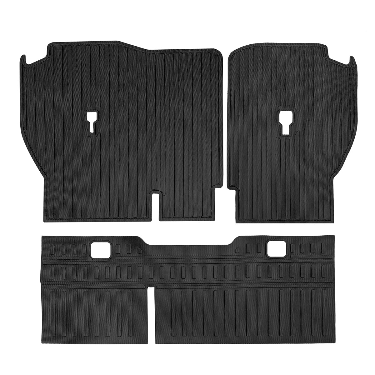 2023-2025 Honda CR-V 3PCS Backrest Mats Rear Seat Back Cover Black TPE