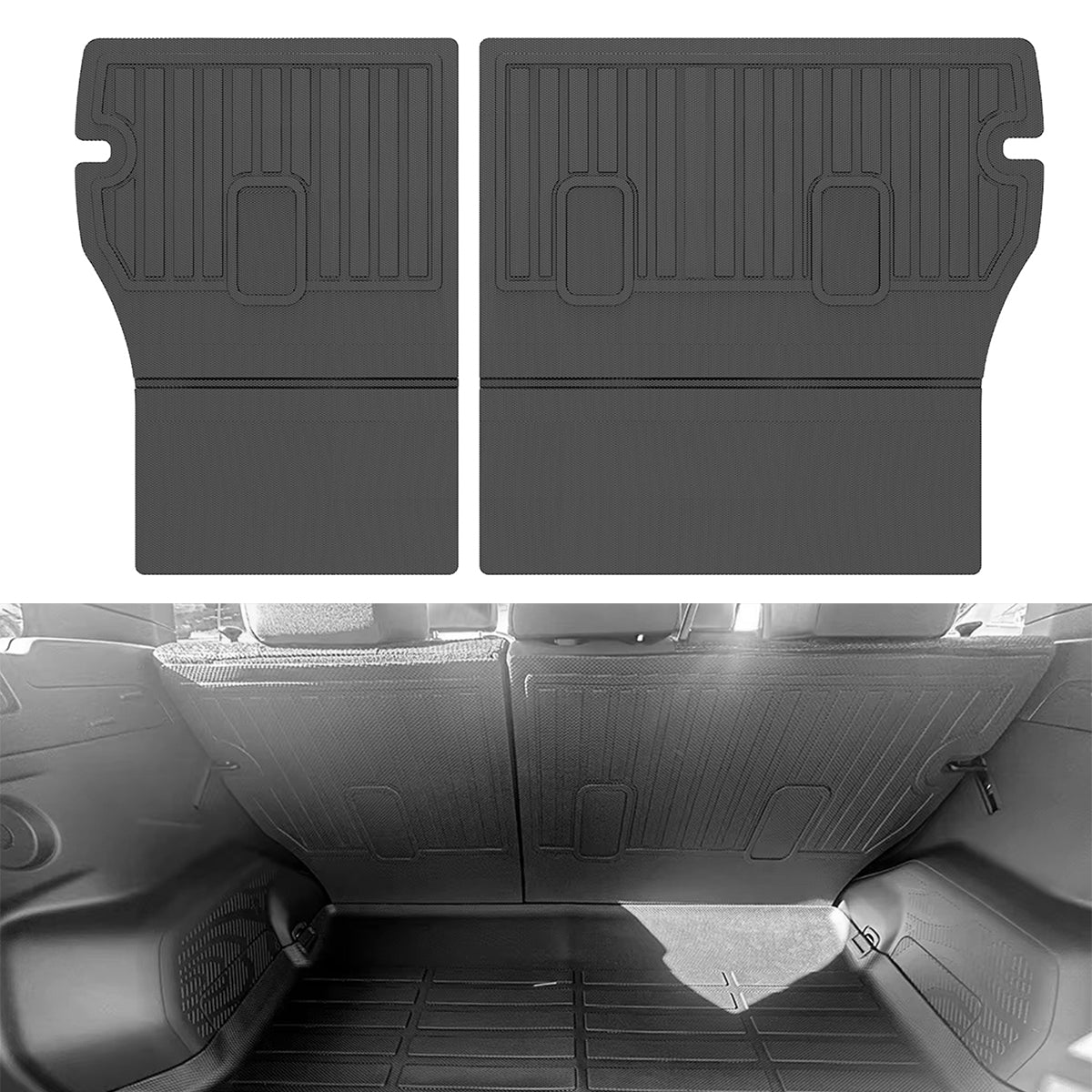 2025 Subaru Forester Rear Cargo Trunk Liner Back Seat Backrest Mat TPE