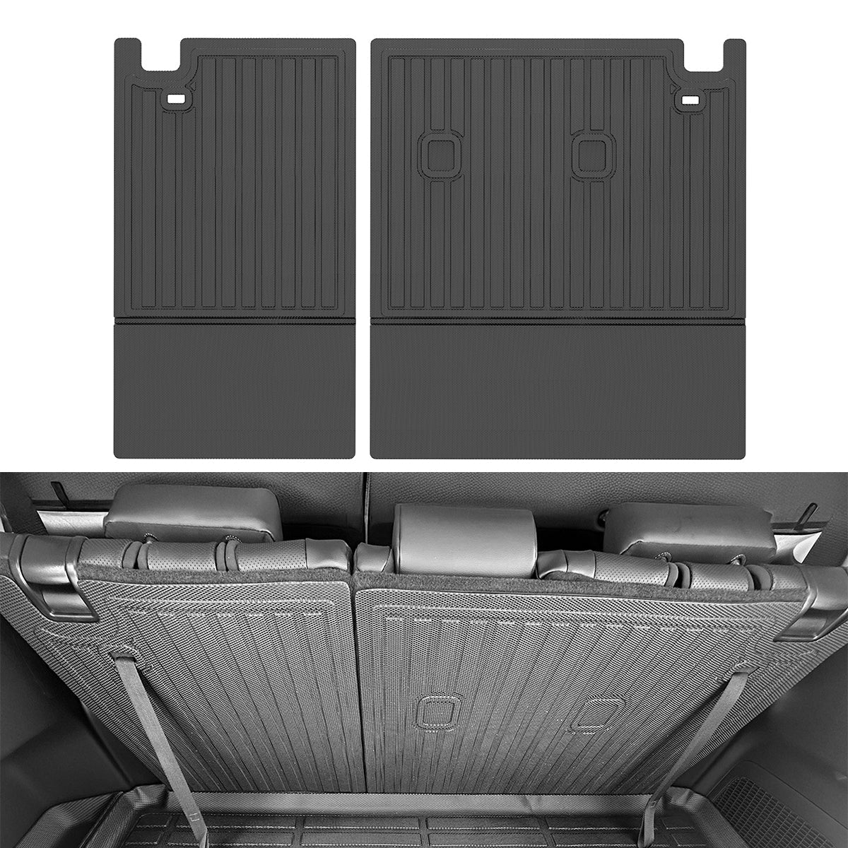 2024-2025 Toyota Grand Highlander W/3rd Row Rear Seat Backrest Mat TPE