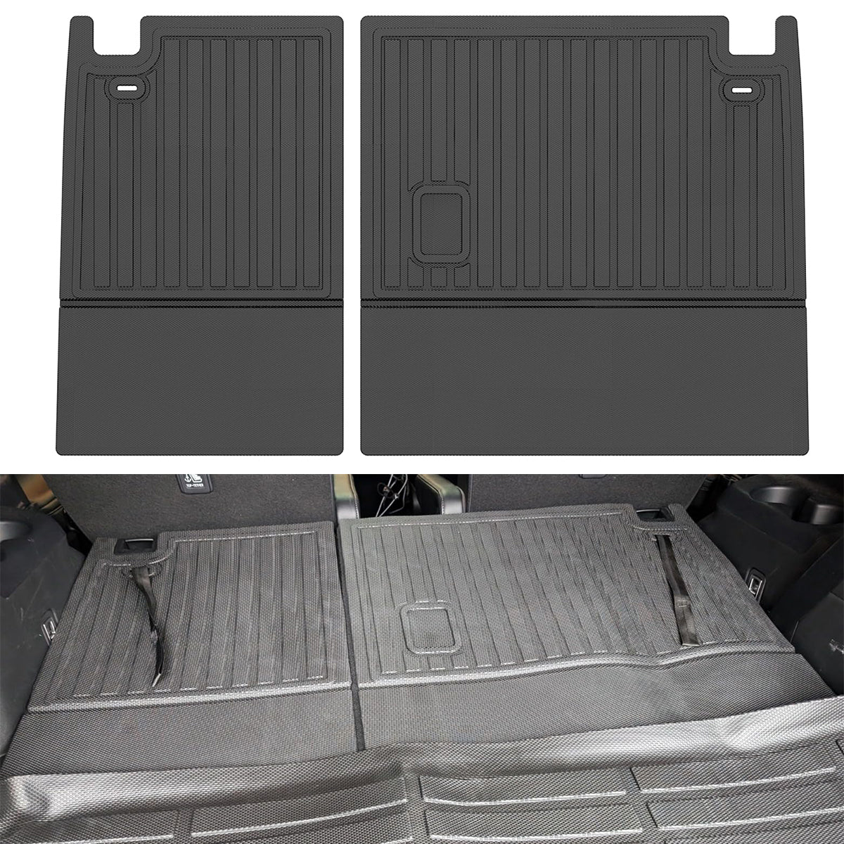 2024-2025 Buick Envista & Chevy Trax Rear Back Seat Backrest Mats TPE