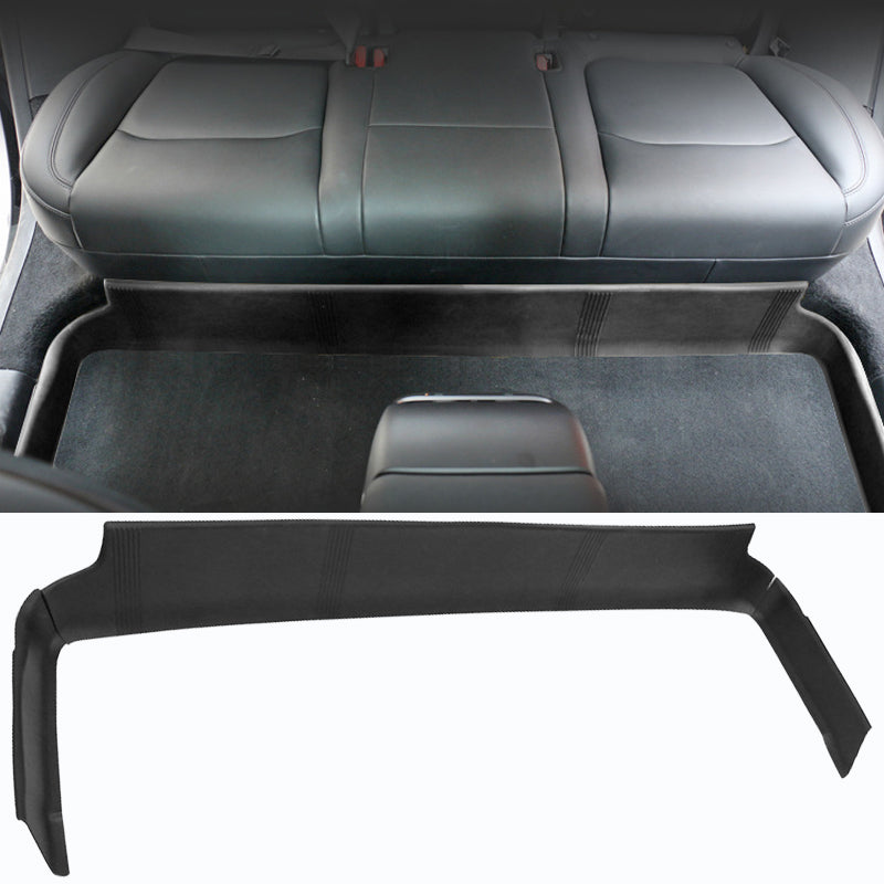 Car Floor Mat for 2017-2023 Tesla Model 3 Black Rear Anti-kick TPE