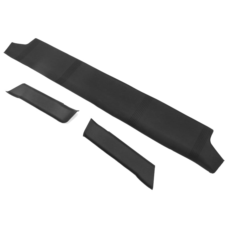 Car Floor Mat for 2020-2024 Tesla Model Y Black Rear Anti-kick TPE