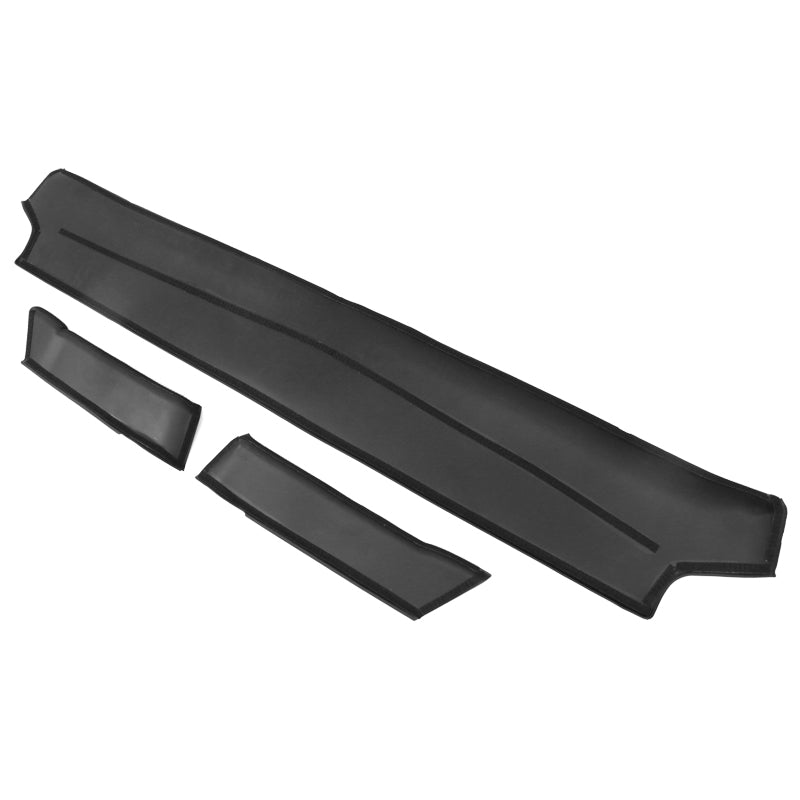 Car Floor Mat for 2020-2024 Tesla Model Y Black Rear Anti-kick TPE