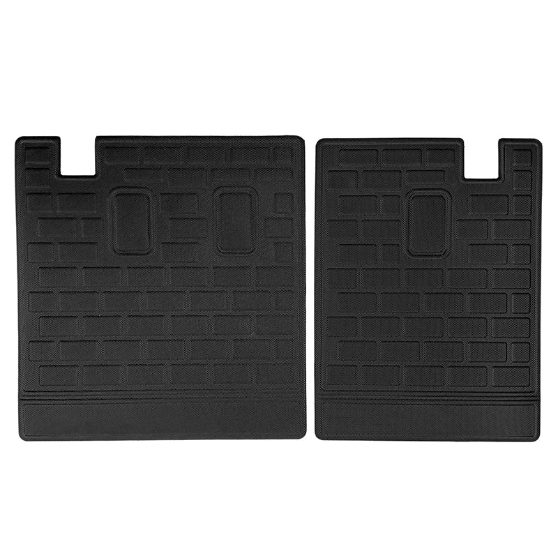 2016-2024 Honda Pilot 2PCS All Weather Backrest Mats Cover Black XPE