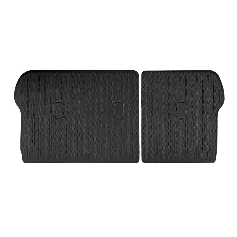 2022-2024 Kia EV6 2PCS All Weather Backrest Mats Cover Liner Black XPE