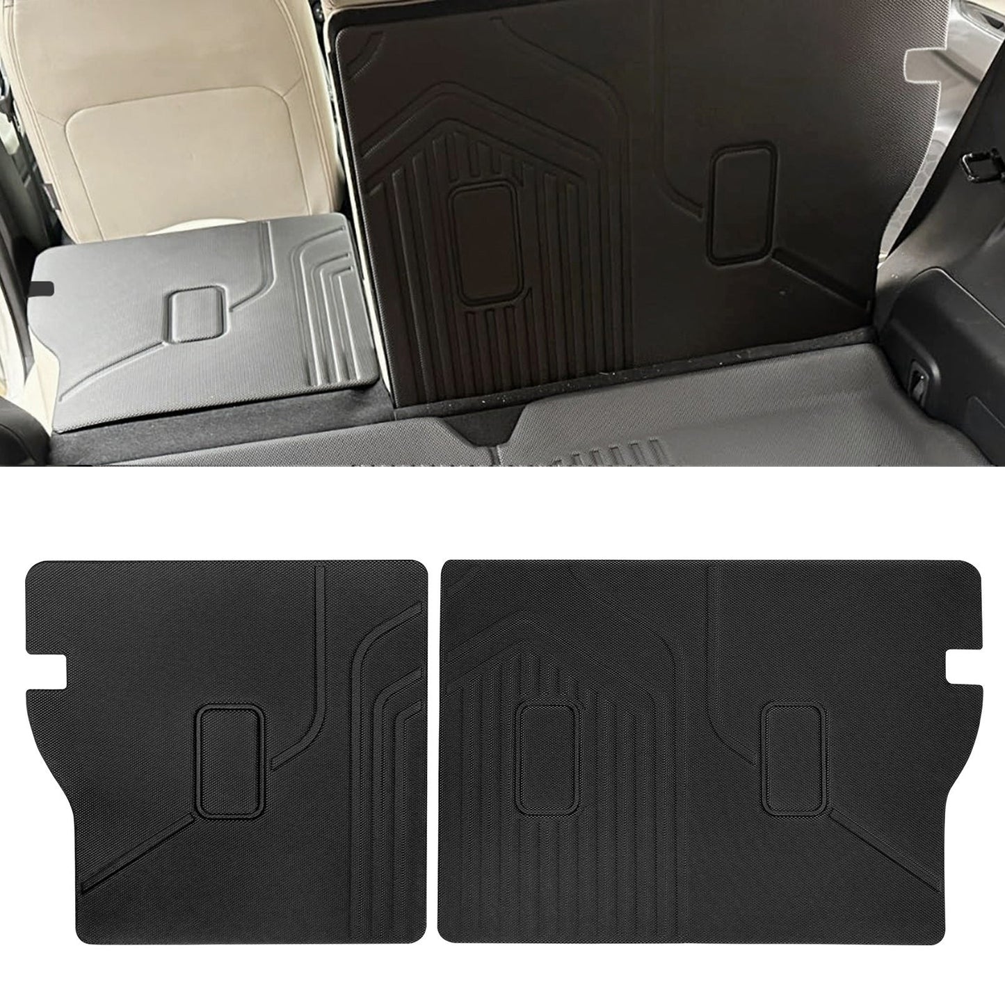 2018-2023 Subaru Crosstrek & Impreza Hatchback Backrest Mats Black XPE