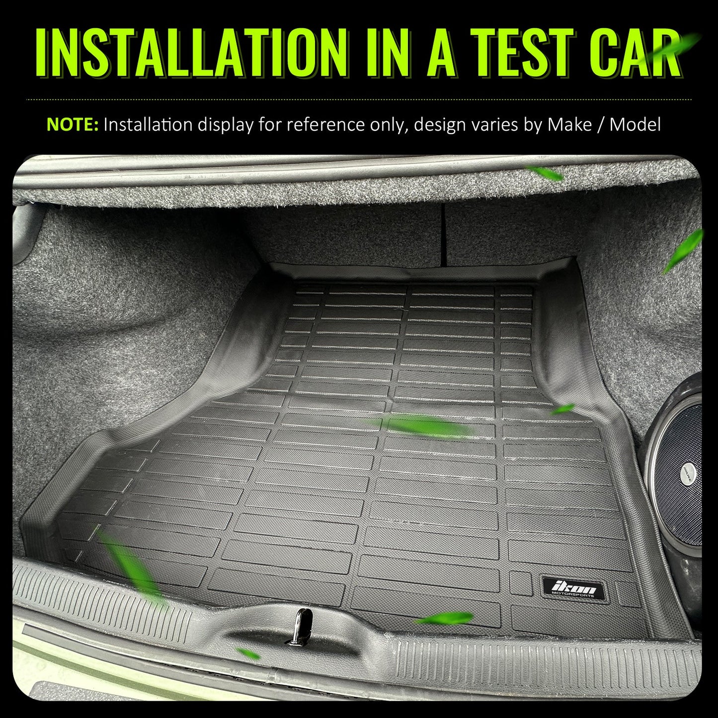 2011-2023 Dodge Charger & Chrysler 300 3D Trunk Mat Cargo Liner TPE