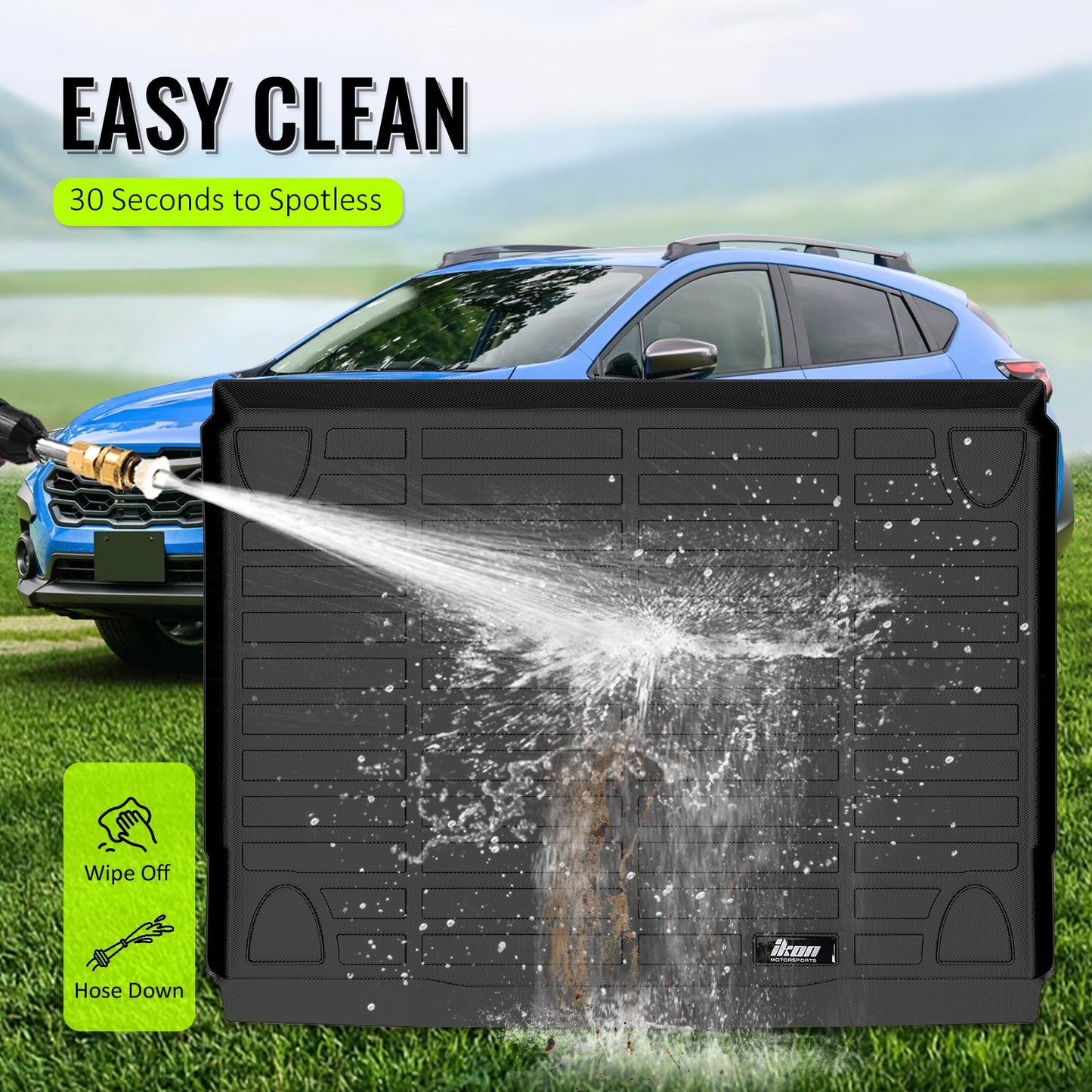2021-2025 Ford Bronco 4DR Trunk Mat All Weather TPE 3D Cargo Cover