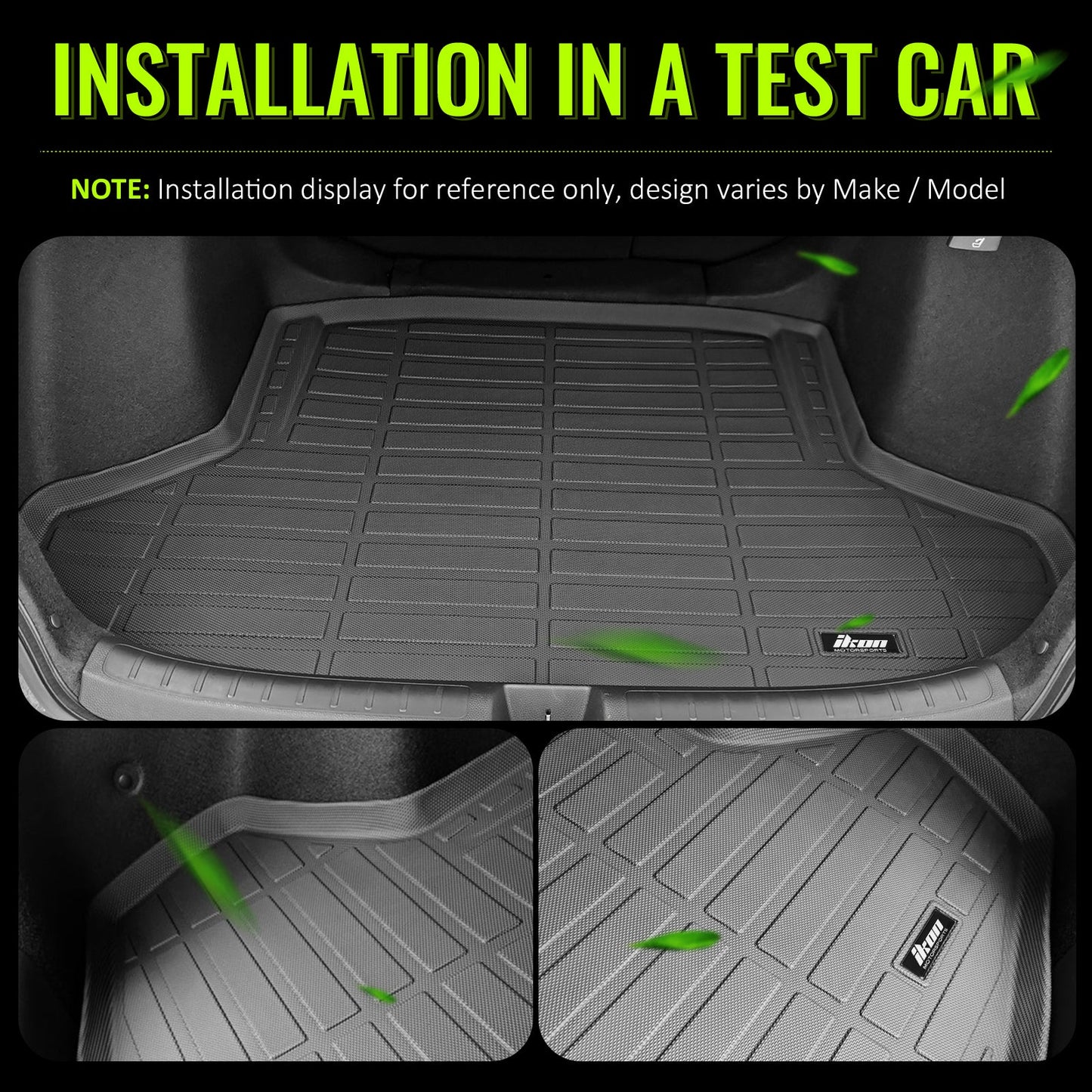 2022-2024 Honda Civic All Weather 3D Rear Trunk Mat Cargo Liner TPE